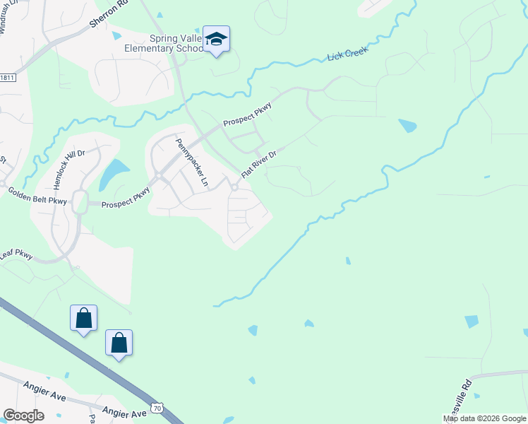 map of restaurants, bars, coffee shops, grocery stores, and more near 414 Timpson Avenue in Durham