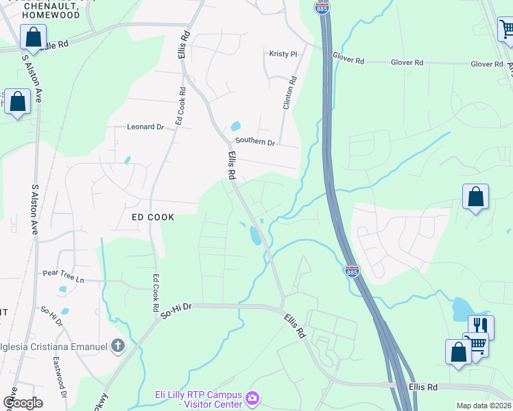 map of restaurants, bars, coffee shops, grocery stores, and more near in 