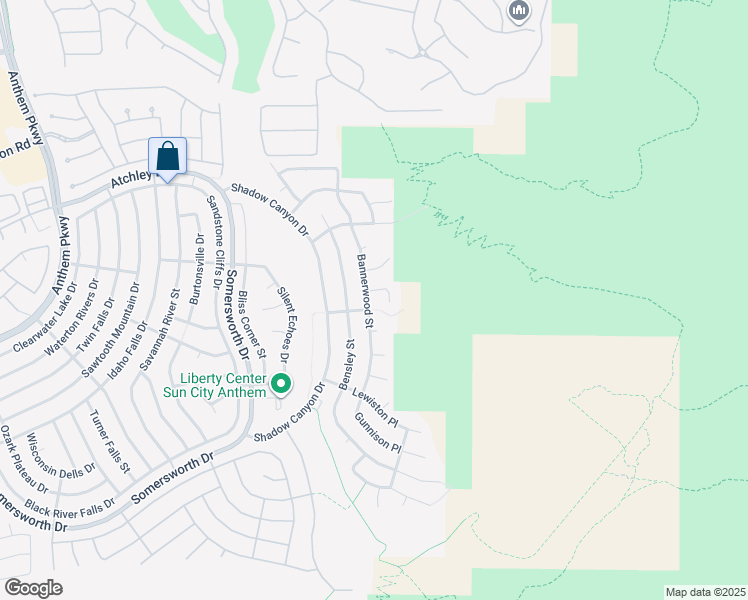 map of restaurants, bars, coffee shops, grocery stores, and more near 2188 Bannerwood Street in Henderson