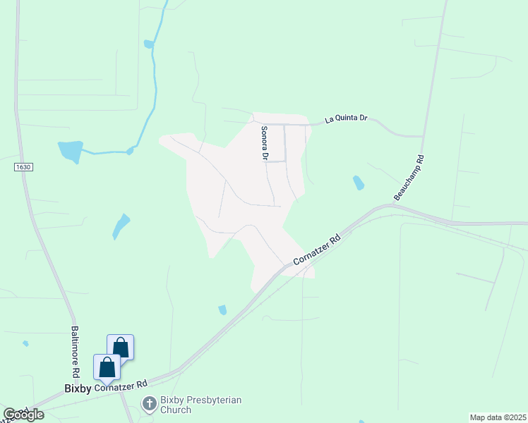 map of restaurants, bars, coffee shops, grocery stores, and more near 181 Granada Drive in Advance