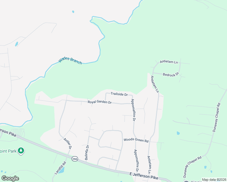 map of restaurants, bars, coffee shops, grocery stores, and more near 122 Trailside Drive in Murfreesboro