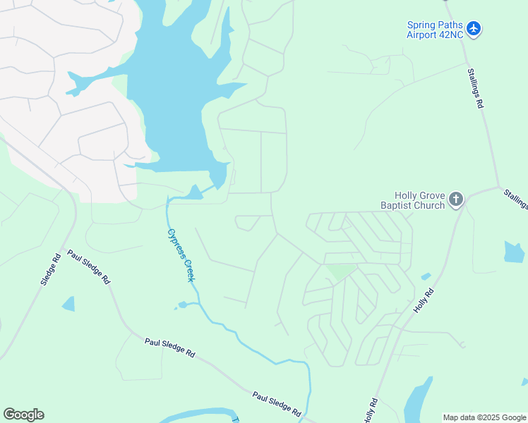 map of restaurants, bars, coffee shops, grocery stores, and more near 1 Carriage Circle in Louisburg