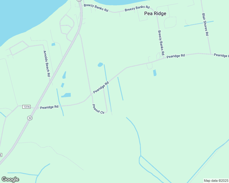map of restaurants, bars, coffee shops, grocery stores, and more near 586 Pearidge Road in Roper