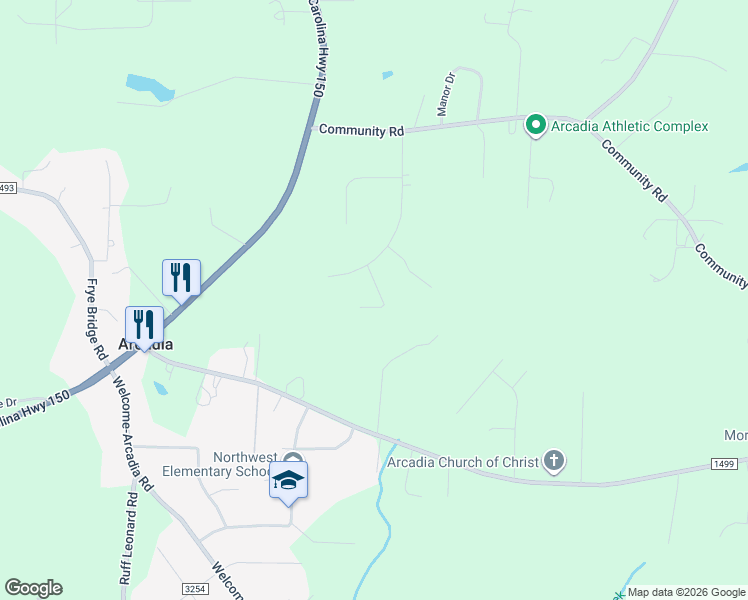map of restaurants, bars, coffee shops, grocery stores, and more near 185 Eva Lane in Lexington