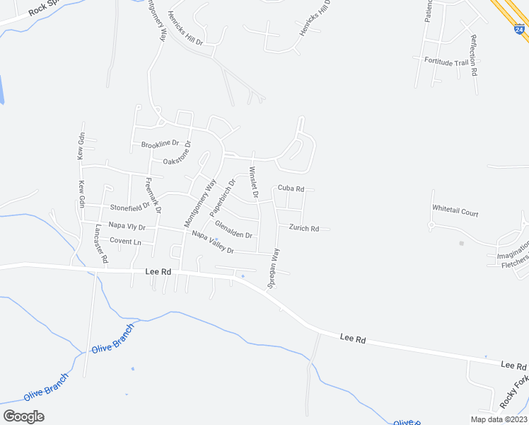 map of restaurants, bars, coffee shops, grocery stores, and more near 4222 Winslet Drive in Smyrna