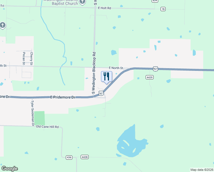map of restaurants, bars, coffee shops, grocery stores, and more near 1881 East Pridemore Drive in Lincoln