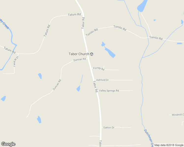map of restaurants, bars, coffee shops, grocery stores, and more near 651 Tabor Road in Olin