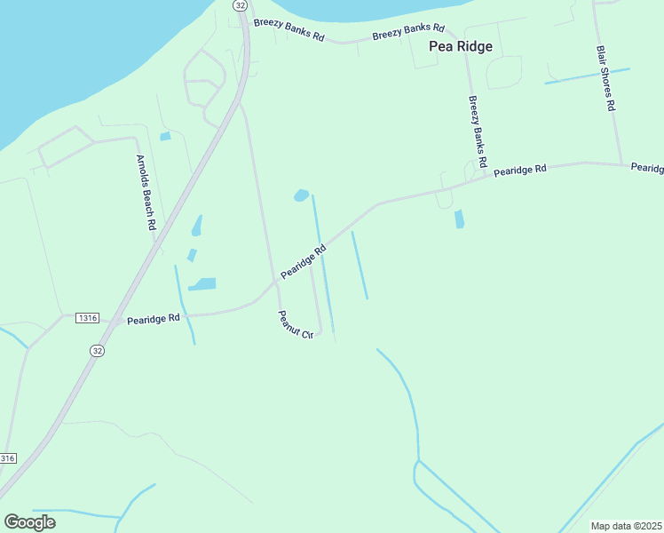 map of restaurants, bars, coffee shops, grocery stores, and more near 586 Pearidge Road in Roper