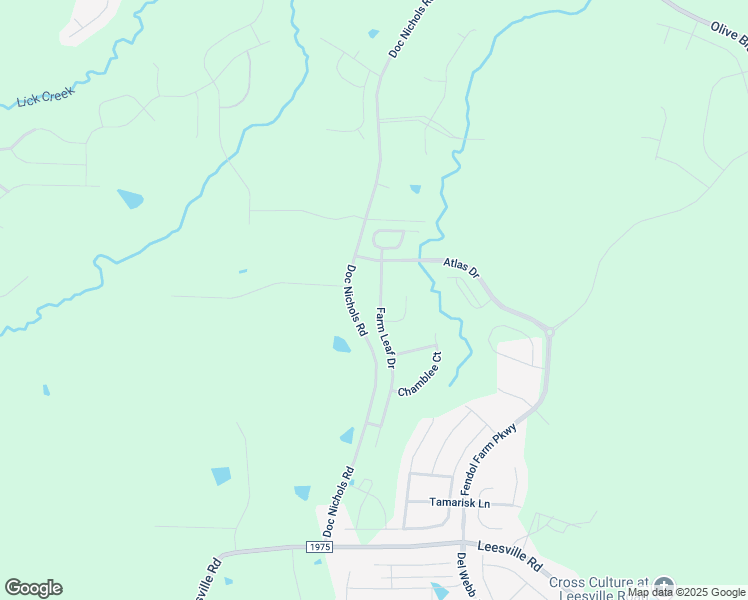map of restaurants, bars, coffee shops, grocery stores, and more near 1415 Farm Leaf Drive in Durham