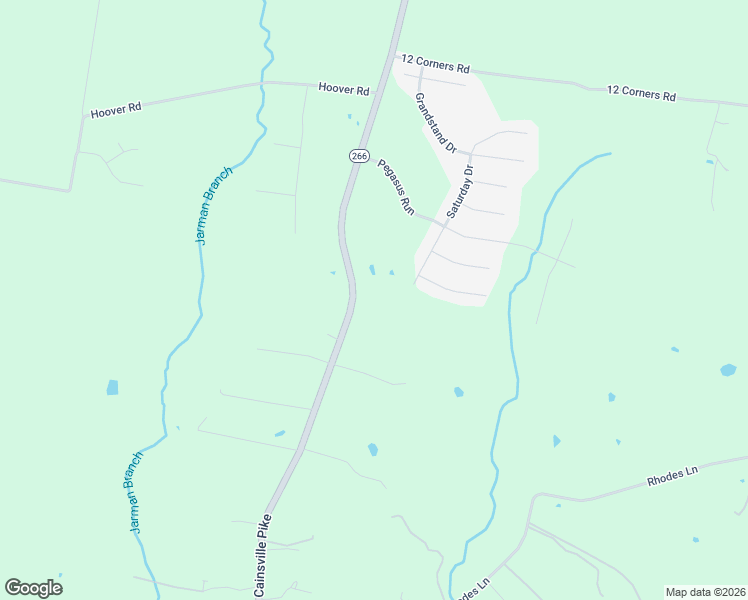 map of restaurants, bars, coffee shops, grocery stores, and more near 8604 Cainsville Pike in Lascassas