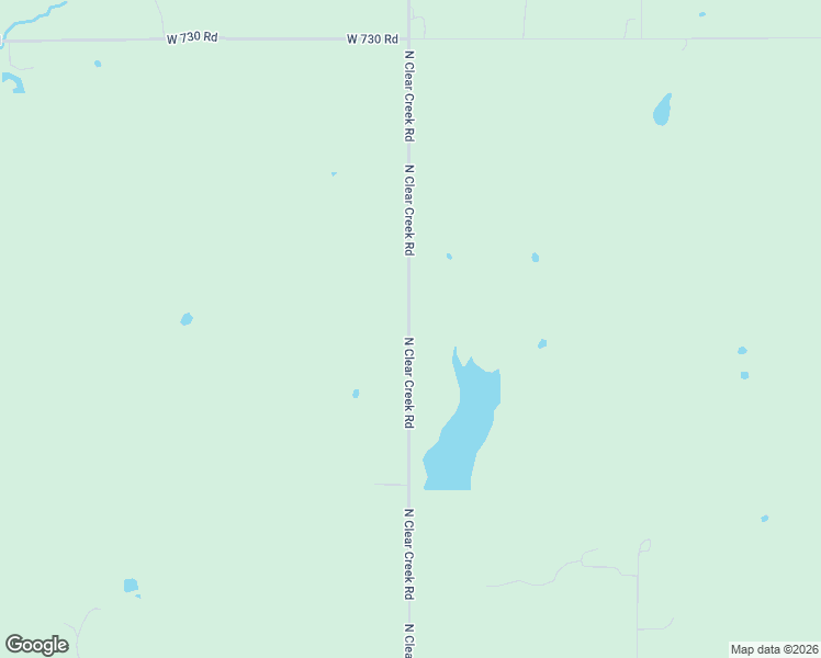 map of restaurants, bars, coffee shops, grocery stores, and more near 16471 North Clear Creek Road in Hulbert