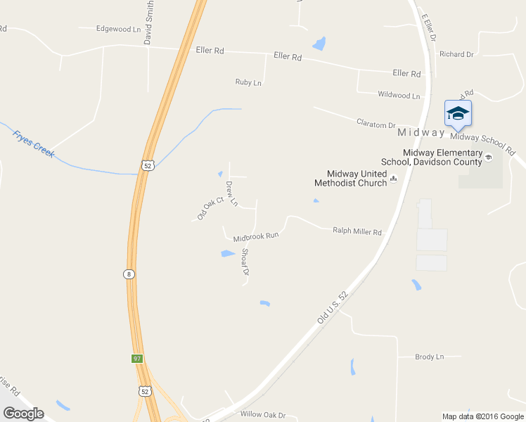 map of restaurants, bars, coffee shops, grocery stores, and more near 190 Meadow Trail in Lexington