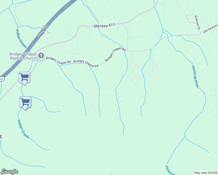 map of restaurants, bars, coffee shops, grocery stores, and more near 1145 Petunia Road in Newport
