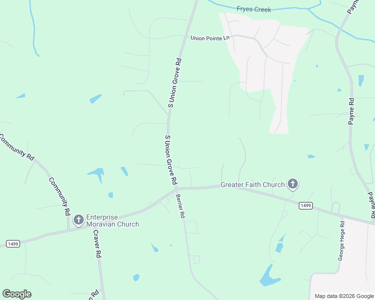 map of restaurants, bars, coffee shops, grocery stores, and more near 308 South Union Grove Road in Lexington