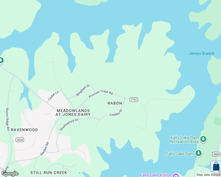 map of restaurants, bars, coffee shops, grocery stores, and more near 13920 Possum Track Road in Raleigh