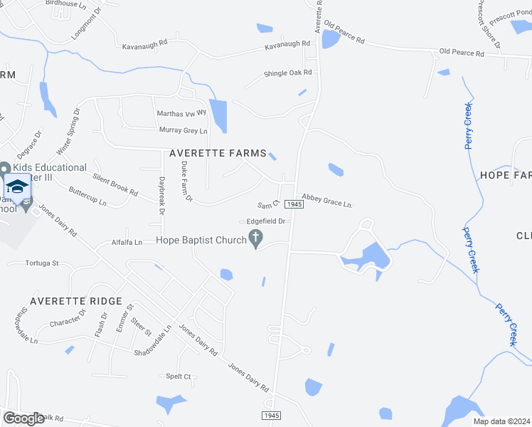 map of restaurants, bars, coffee shops, grocery stores, and more near 129 Sam Court in Wake Forest