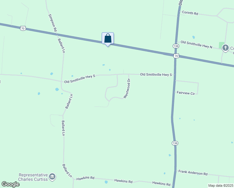 map of restaurants, bars, coffee shops, grocery stores, and more near 217 Guylene Drive in Sparta