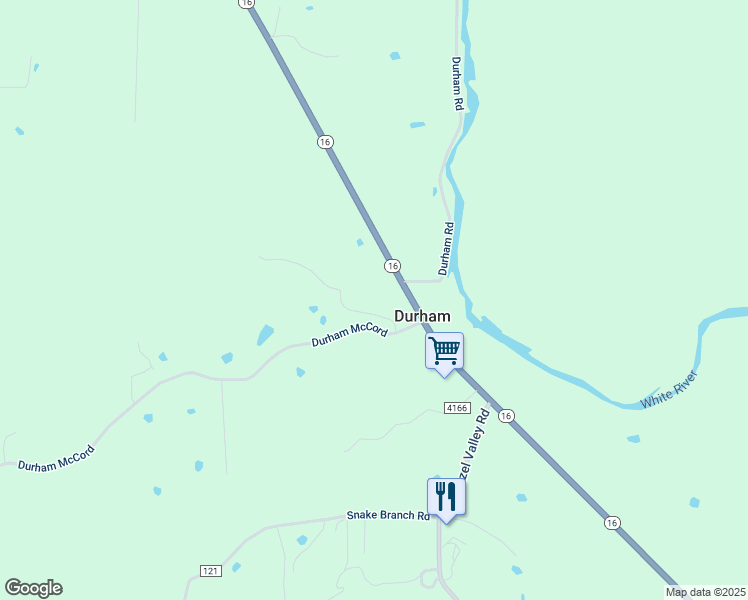 map of restaurants, bars, coffee shops, grocery stores, and more near 19622 Durham McCord in Elkins