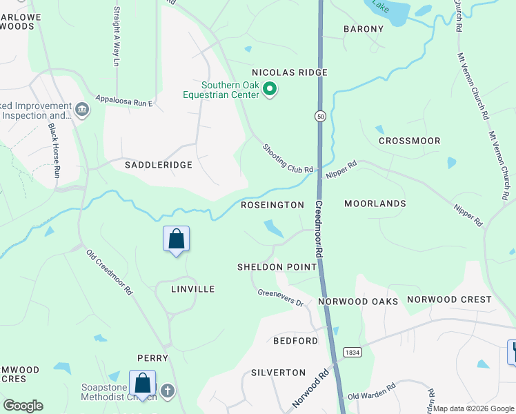 map of restaurants, bars, coffee shops, grocery stores, and more near 1501 Tradescant Court in Raleigh