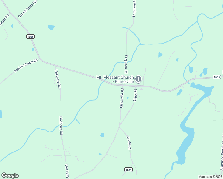 map of restaurants, bars, coffee shops, grocery stores, and more near 4252 Alamance Church Road in Liberty