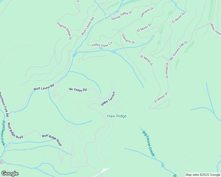 map of restaurants, bars, coffee shops, grocery stores, and more near 39 Valley Heights in Mars Hill