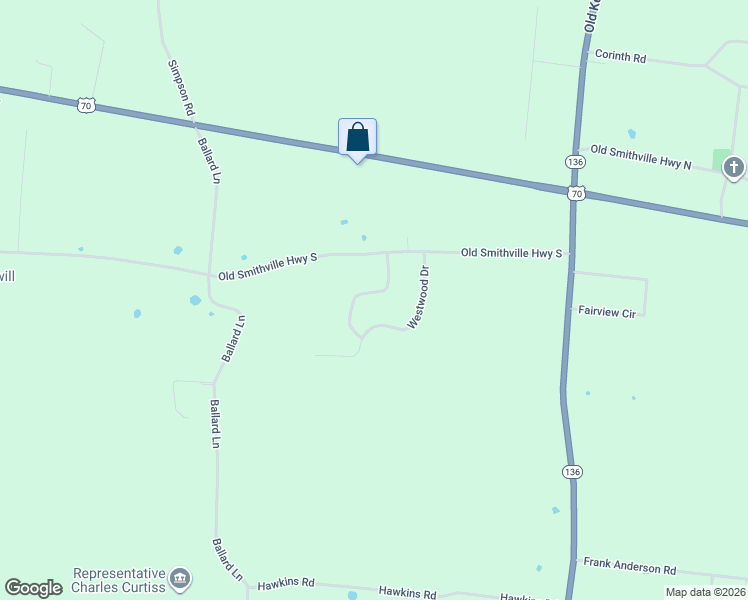 map of restaurants, bars, coffee shops, grocery stores, and more near 217 Guylene Drive in Sparta