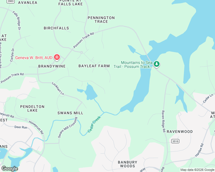 map of restaurants, bars, coffee shops, grocery stores, and more near 12301 Birchfalls Drive in Raleigh