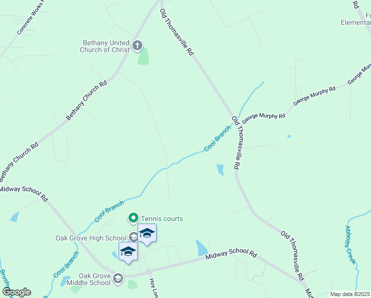 map of restaurants, bars, coffee shops, grocery stores, and more near 645 Barker Road in Winston-Salem