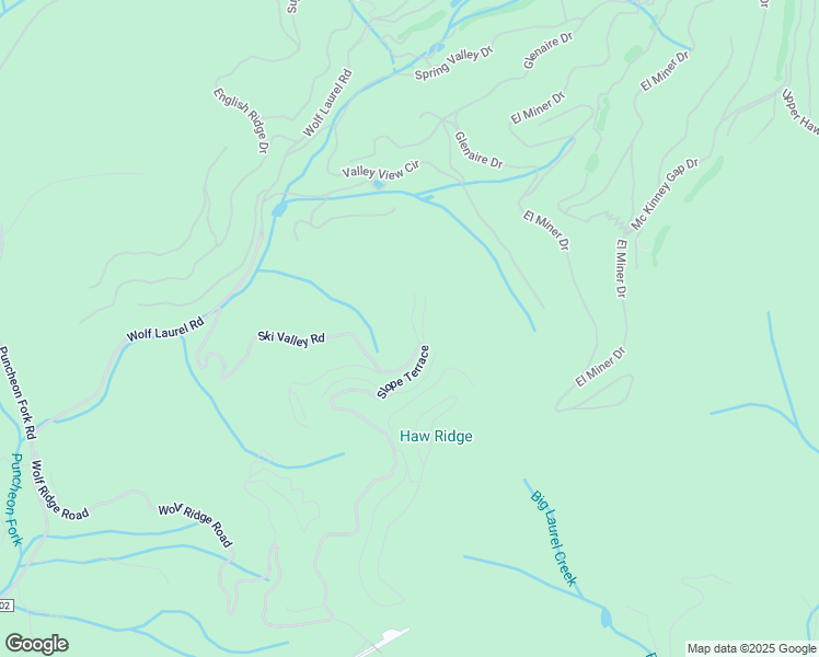 map of restaurants, bars, coffee shops, grocery stores, and more near 39 Valley Heights in Mars Hill