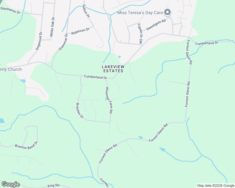 map of restaurants, bars, coffee shops, grocery stores, and more near 7510 Cumberland Drive in Fairview