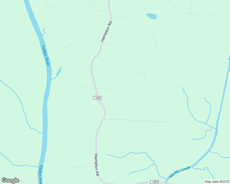 map of restaurants, bars, coffee shops, grocery stores, and more near 7491 Hampton Road in Clemmons