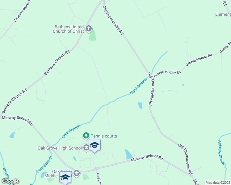 map of restaurants, bars, coffee shops, grocery stores, and more near 645 Barker Road in Winston-Salem