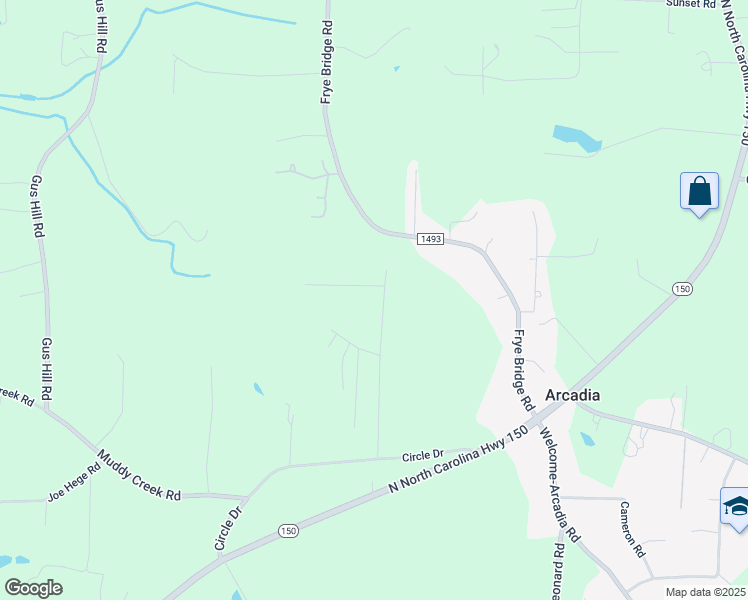 map of restaurants, bars, coffee shops, grocery stores, and more near 473 Henderson Drive in Clemmons
