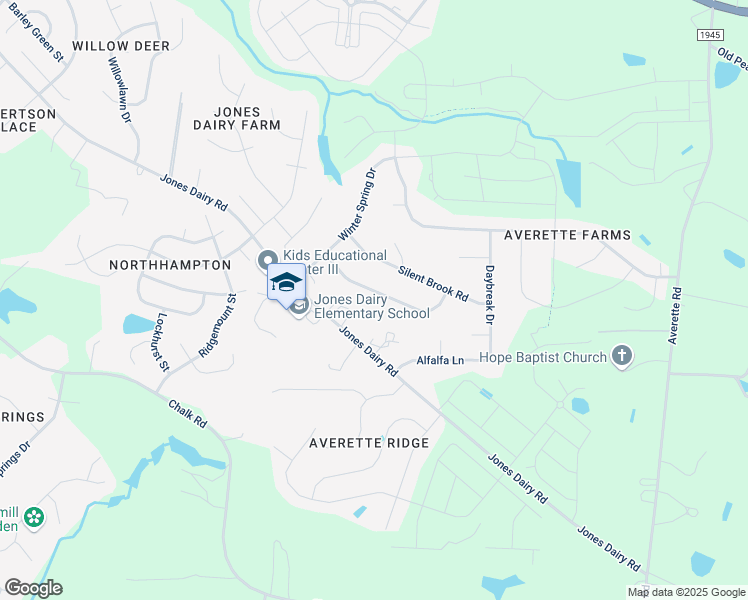 map of restaurants, bars, coffee shops, grocery stores, and more near 1136 Buttercup Lane in Wake Forest