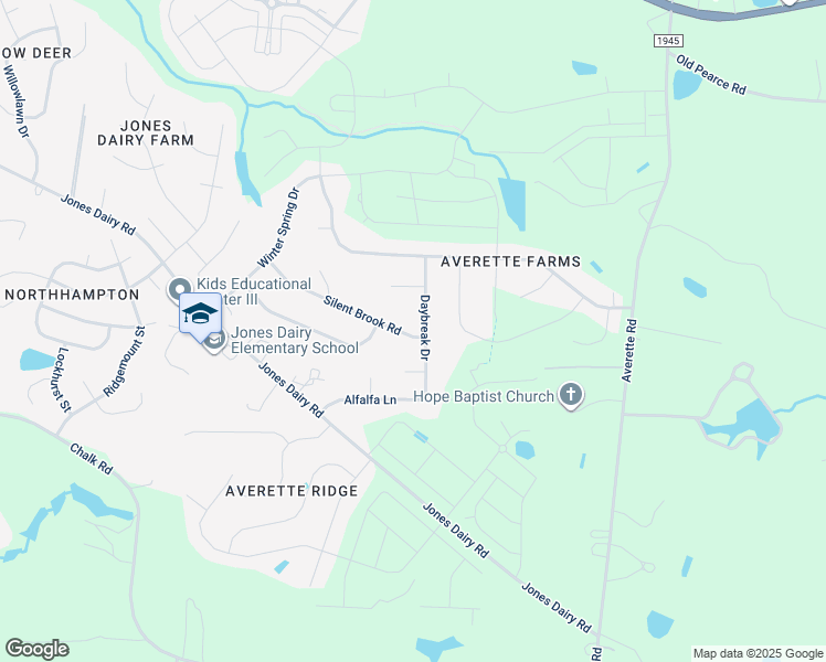 map of restaurants, bars, coffee shops, grocery stores, and more near 1317 Silent Brook Road in Wake Forest
