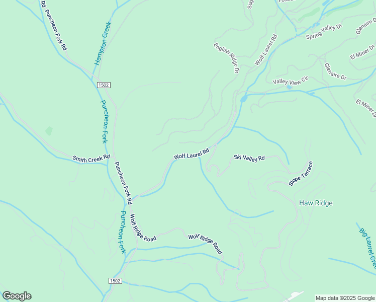 map of restaurants, bars, coffee shops, grocery stores, and more near 383 Wolf Laurel Road in Mars Hill