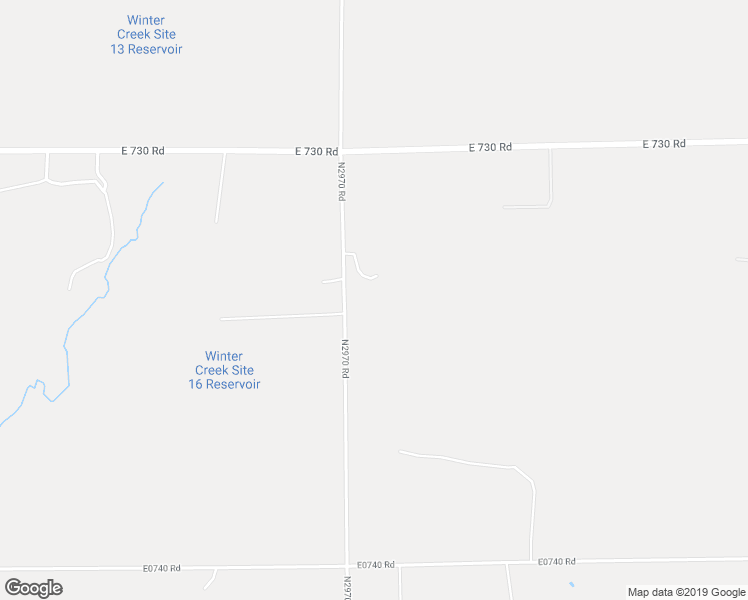 map of restaurants, bars, coffee shops, grocery stores, and more near 15245 North 2970 Road in Crescent