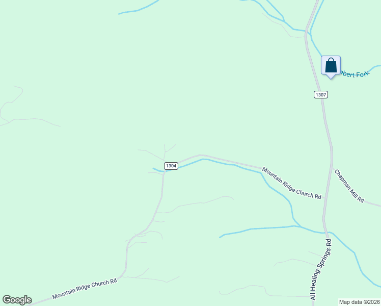 map of restaurants, bars, coffee shops, grocery stores, and more near 626 Mountain Ridge Church Road in Taylorsville
