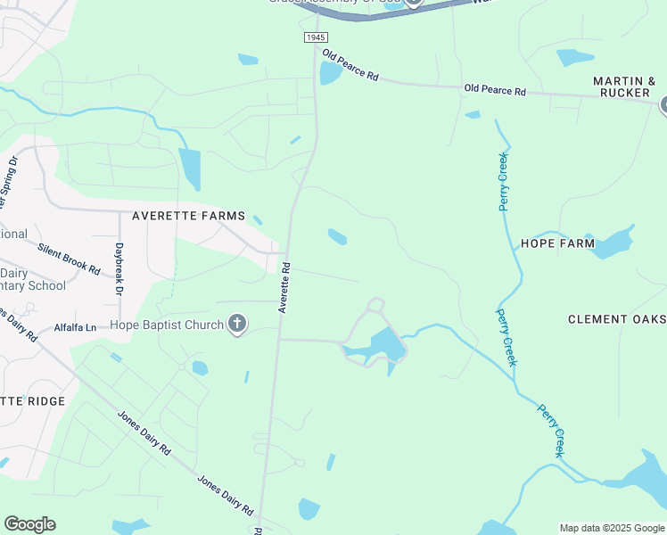 map of restaurants, bars, coffee shops, grocery stores, and more near Grace Church Street in Wake Forest