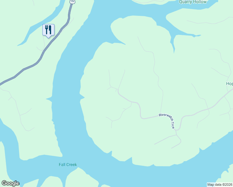 map of restaurants, bars, coffee shops, grocery stores, and more near 1005 Riverwatch Trce in Sparta