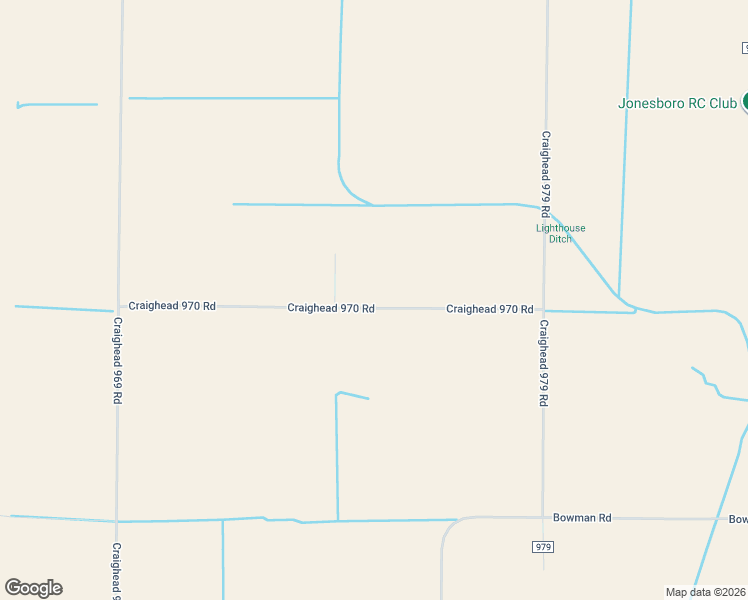 map of restaurants, bars, coffee shops, grocery stores, and more near 685 County Road 970 in Brookland