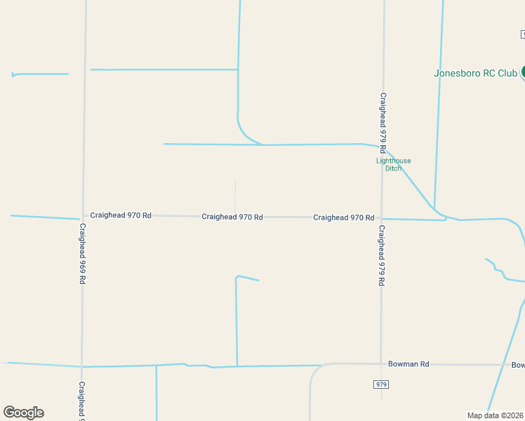 map of restaurants, bars, coffee shops, grocery stores, and more near 685 County Road 970 in Brookland