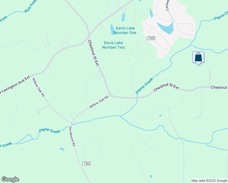 map of restaurants, bars, coffee shops, grocery stores, and more near 2146 Chestnut Street Extension in High Point