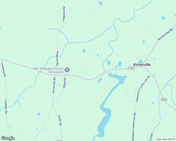 map of restaurants, bars, coffee shops, grocery stores, and more near 4427 Alamance Church Road in Liberty