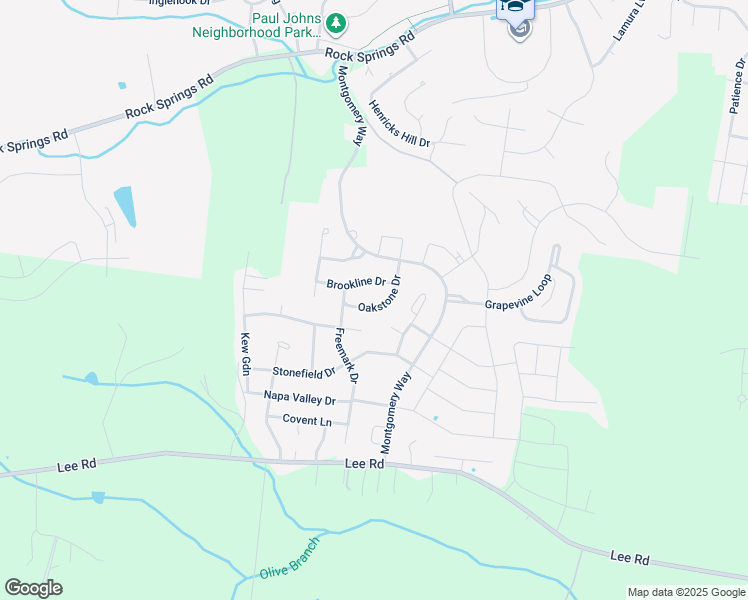 map of restaurants, bars, coffee shops, grocery stores, and more near 4213 Brookline Drive in Smyrna