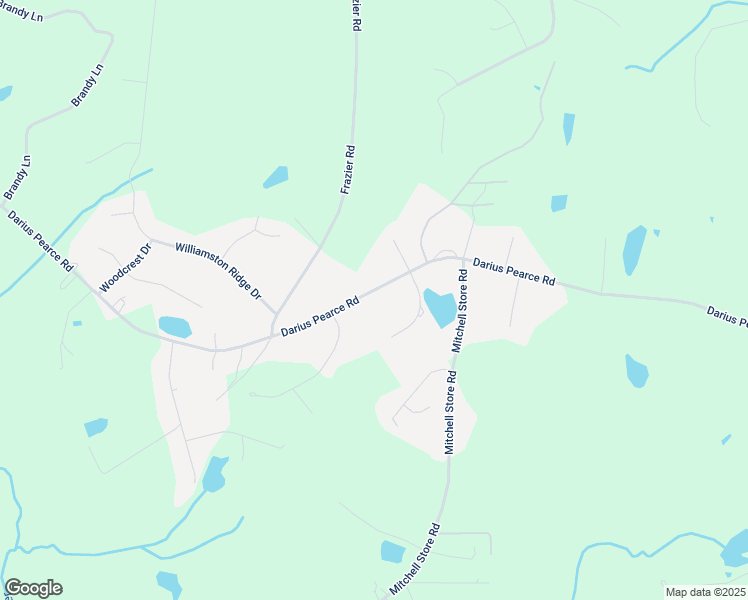 map of restaurants, bars, coffee shops, grocery stores, and more near 995 Darius Pearce Road in Youngsville