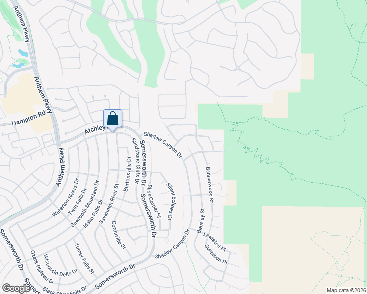 map of restaurants, bars, coffee shops, grocery stores, and more near 2115 Bensley Street in Henderson