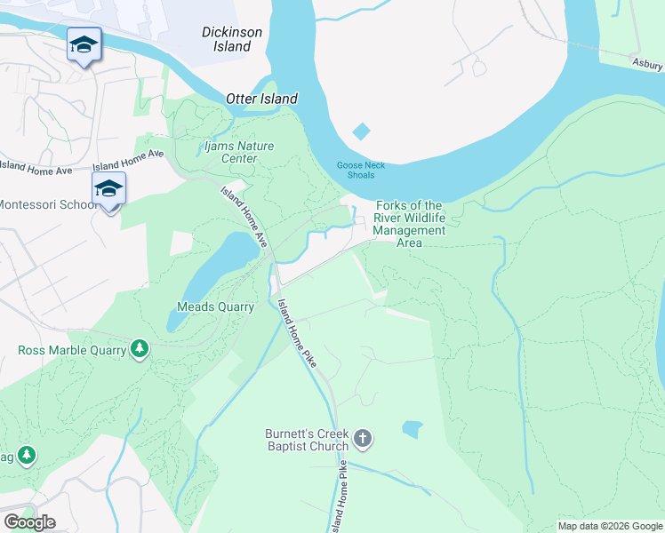 map of restaurants, bars, coffee shops, grocery stores, and more near 3006 McClure Lane in Knoxville