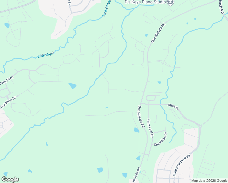 map of restaurants, bars, coffee shops, grocery stores, and more near 6202 Kinard Road in Durham