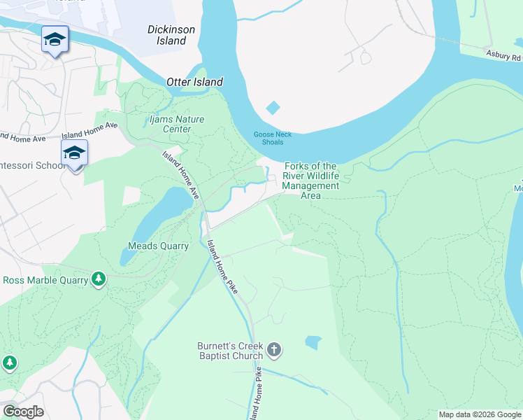 map of restaurants, bars, coffee shops, grocery stores, and more near 3006 McClure Lane in Knoxville